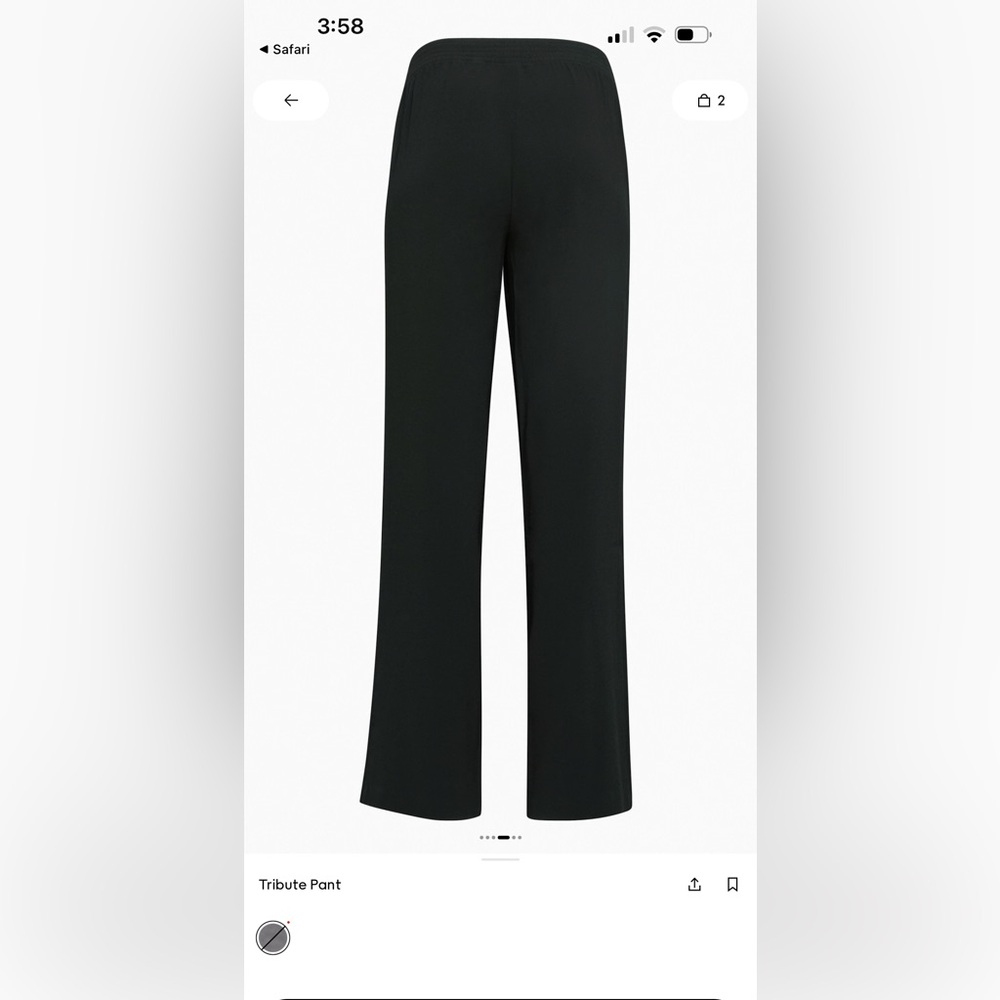 Babaton Classic Black wide leg Pants